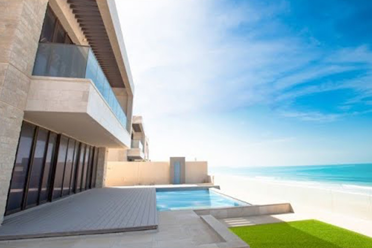 Private beach access