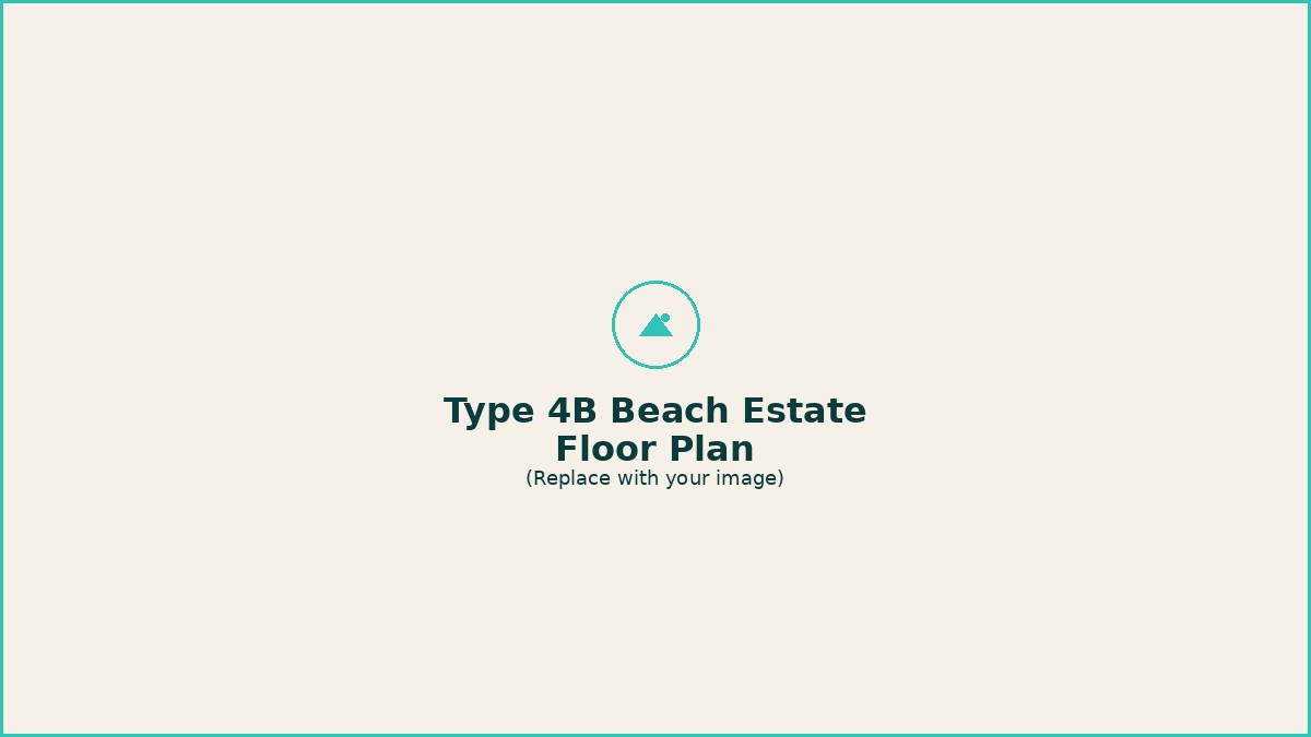 Type 4B Beach Estate Floor Plan